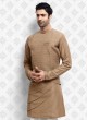 Ethnic Light Brown Color Kurta Pajama